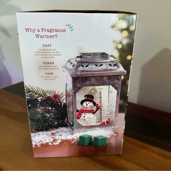ScentSationals Snowman Lantern Fragrance Warmer Limited Edition Holiday Decor - Picture 2 of 5
